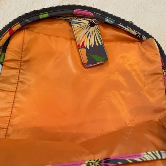 VERA BRADLEY Jazzy Blooms Large Floral Print Travel Backpack | GUC - Picture 6 of 10